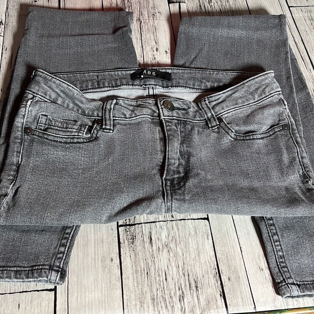 Abs By Allen Schwartz Womens Skinny Jeans Stretch Denim Mid Rise Slim Leg 27